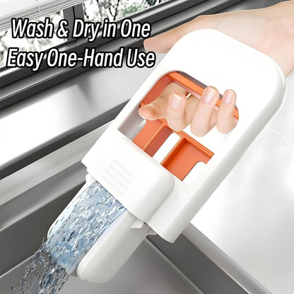 Mini Foldable Desktop Mop – Portable Handheld Sponge Cleaner for Kitchen, Bathroom Tiles & Small Spaces